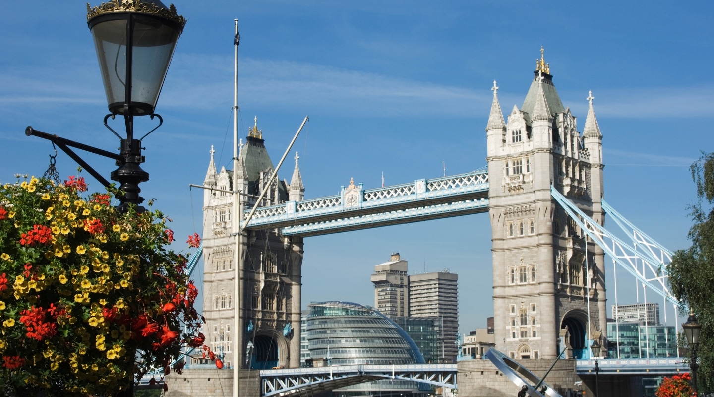 Tower Bridge London in September