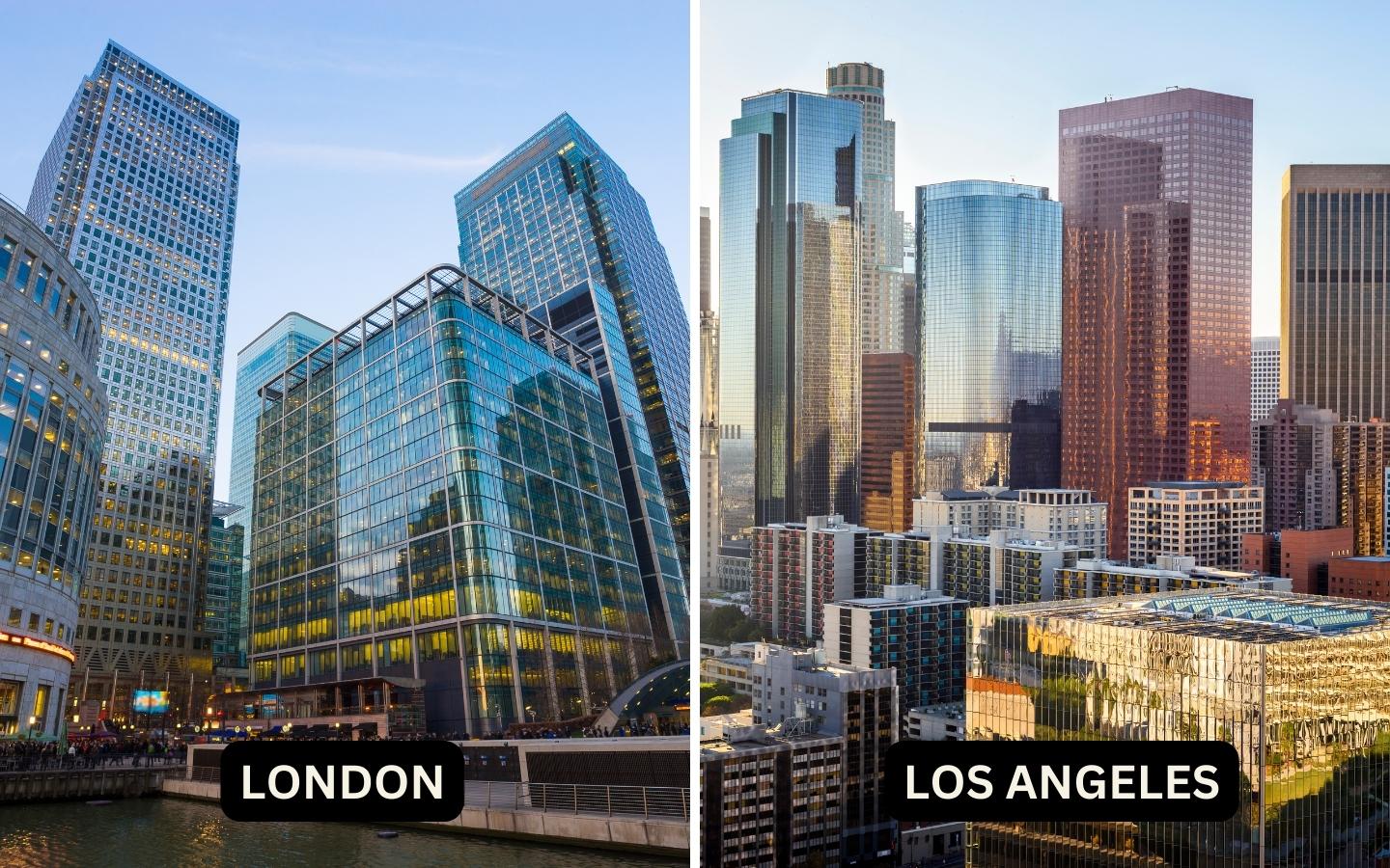 London Vs Los Angeles living costs