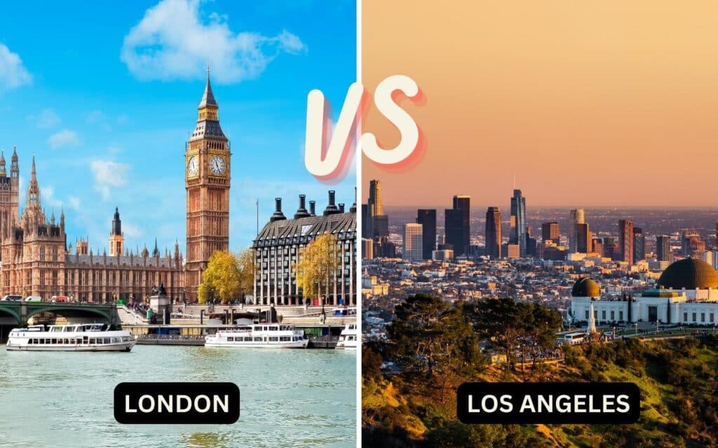 London vs Los Angeles featured image