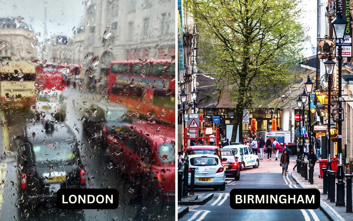 Weather London Vs Birmingham